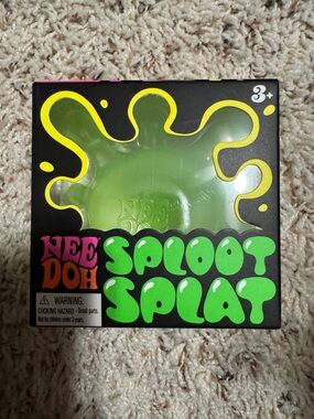 NeeDoh Sploot Splat Kids' Green Stress Ball Toy